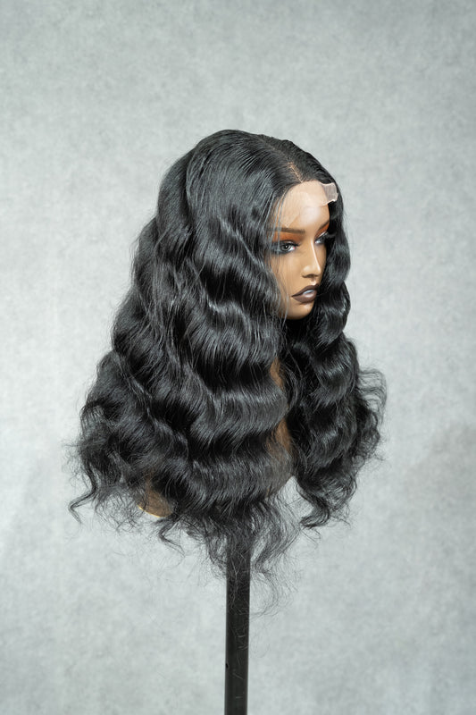 Water Wave Wear Go Glueless Wig Best Natural wavy  20" 2x4 Closure